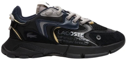 Lacoste Stijlvolle L003 Neo Sneakers Lacoste , Black , Heren - 40 Eu,44 Eu,45 EU