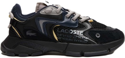 Lacoste Stijlvolle L003 Neo Sneakers Lacoste , Black , Heren - 47 Eu,39 1/2 Eu,41 Eu,45 Eu,44 1/2 Eu,46 1/2 Eu,42 1/2 Eu,40 1/2 Eu,42 EU