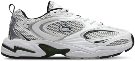 Lacoste Storm 2k Sneakers Heren - Wit - Maat 41 - Mesh/Synthetisch White