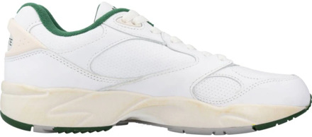 Lacoste Storm 96 Vintage Sneakers Lacoste , White , Heren - 42 Eu,44 Eu,41 Eu,40 Eu,43 EU