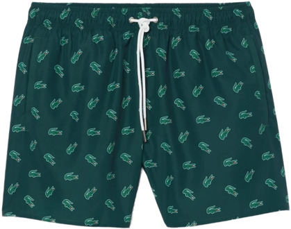 Lacoste Strandzwembroek voor mannen Lacoste , Green , Heren - L,M,S