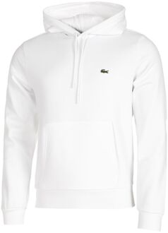 Lacoste Sweater Met Capuchon Heren wit - L