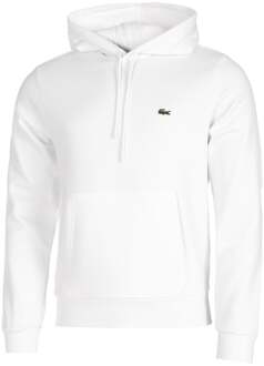 Lacoste Sweater Met Capuchon Heren wit