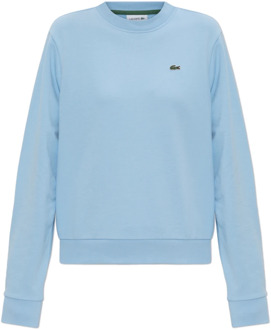 Lacoste Sweatshirt met logo Lacoste , Blue , Dames - Xl,L,M,S