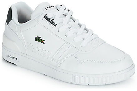 Lacoste T-Clip Sneakers Junior wit - donkergroen - 36