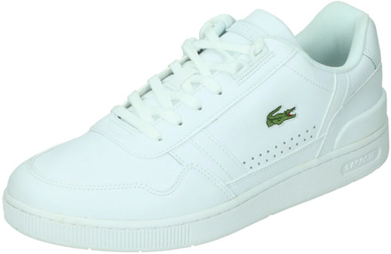 Lacoste T-Clip Sneakers wit Leer - 41,40