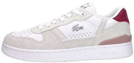 Lacoste T Clip Wit - 39