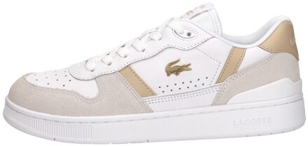 Lacoste T Clip Wit - 42