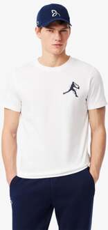 Lacoste T-shirt & Cap Heren wit - XL