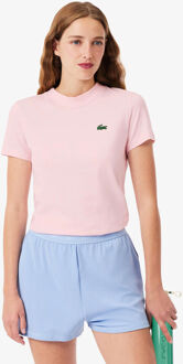 Lacoste T-shirt Dames oud roze - 34