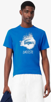 Lacoste T-shirt Heren-Blauw - S