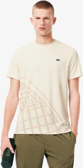 Lacoste T-shirt Heren-Crème - S,M,XL
