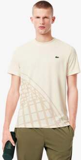 Lacoste T-shirt Heren-Crème - S