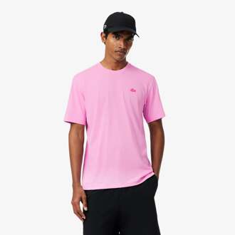 Lacoste T-shirt Heren roze - L