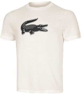 Lacoste T-shirt Heren-Wit,Zwart - M