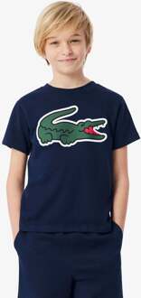 Lacoste T-shirt Kinderen donkerblauw - 128
