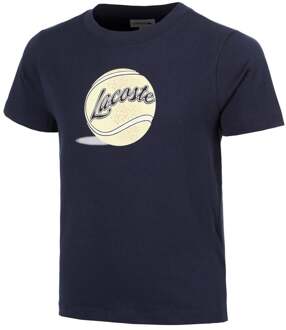 Lacoste T-shirt Kinderen donkerblauw - 176