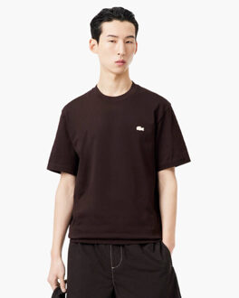 Lacoste T-shirt korte mouw th0537 Bruin