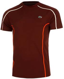 Lacoste T-shirt met logo Lacoste , Red , Heren - 2Xl,Xl,L,M,S