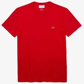 Lacoste T-shirt tee-shirt 23 rood Print / Multi - L
