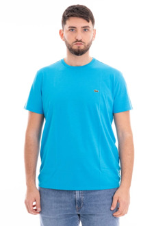 Lacoste T-shirts 1HT1 Mens tee-shirt 1121 Blauw - XL