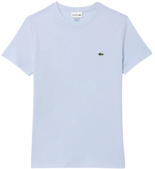 Lacoste T-Shirts Lacoste , Blue , Heren - 2Xl,Xl,S,Xs,3Xl