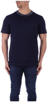 Lacoste T-Shirts Lacoste , Blue , Heren - M