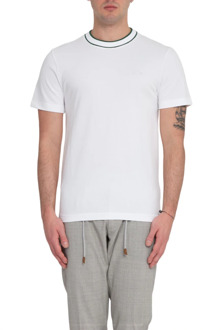 Lacoste T-Shirts Lacoste , White , Heren - 2Xl,S