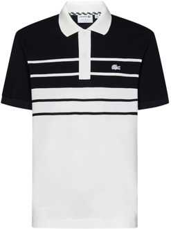 Lacoste T-Shirts Lacoste , White , Heren - XS