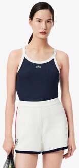 Lacoste Tanktop Dames-Donkerblauw,Wit - XS,S,M,L