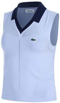 Lacoste Tanktop Dames-Mauve,Donkerblauw - 34-36,42-44