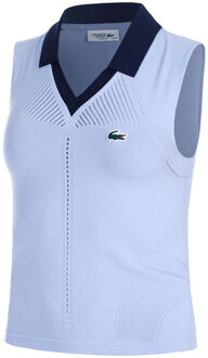 Lacoste Tanktop Dames-Mauve,Donkerblauw - 38-40