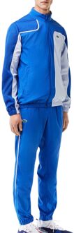 Lacoste Tennis Colorblock Trainingspak Heren blauw - wit - L