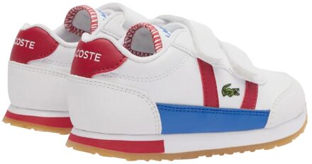 Lacoste Trainers voor kinderen (Wit, Rood)