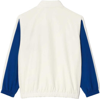 Lacoste Trainingsjas met rits voor kinderen/kids (Crème)