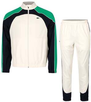 Lacoste Trainingspak Heren-Crème,Veelkleurig - M
