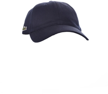 Lacoste Twill Cap Hoed Stijlvolle Mode Lacoste , Blue , Heren - ONE Size