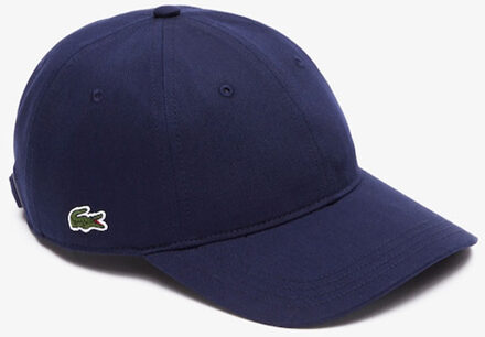 Lacoste Twill Cap Hoed Stijlvolle Mode Lacoste , Blue , Heren - ONE Size