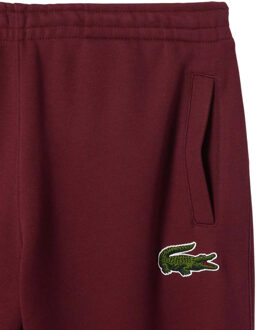 Lacoste Unisex Relaxed Fit Joggingbroek voor volwassenen (Rood)