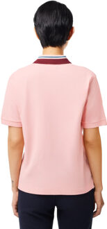Lacoste Unisex Volwassen Roland-Garros Editie Umpire Sport Poloshirt (Roze) - maat 2XS