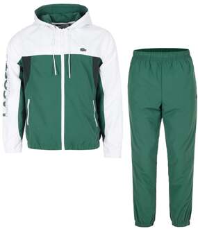 Lacoste Urban Colorblock Trainingspak Heren-Wit - S,M