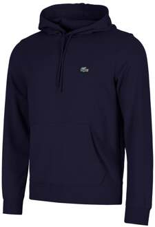 Lacoste Urban Lifestyle Sweater Met Capuchon Heren-Donkerblauw - M,L