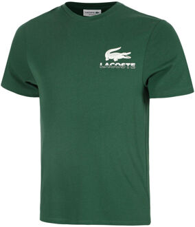 Lacoste Urban Print T-shirt Heren-Groen - S,M,L,XL
