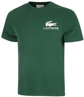 Lacoste Urban Print T-shirt Heren-Groen - S,M,L