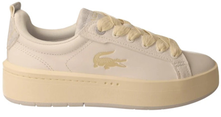 Lacoste Witte Lacoste Carnaby Sneakers voor Dames Lacoste , White , Dames - 37 Eu,39 Eu,40 Eu,38 EU