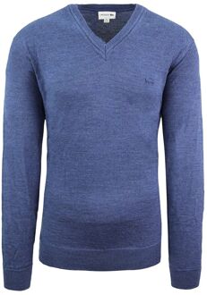 Lacoste wollen heren trui blauw