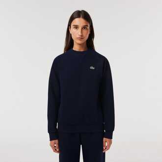 Lacoste Women's Lacoste Crewneck Sweatshirt in Navy - maat EU 36 / UK 8