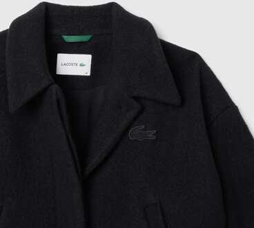 Lacoste Women's Lacoste Cropped Jacket in Black - maat EU 34 / UK 6 Zwart