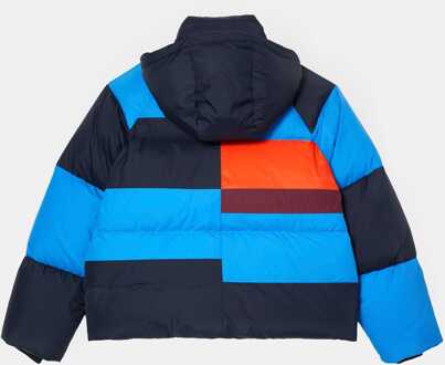 Lacoste Women's Lacoste Oversized Removable Hood Puffer Jacket in Navy - EU 38 / UK 10