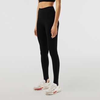 Lacoste Women's Lacoste Tapered Leggings in Black Zwart - S